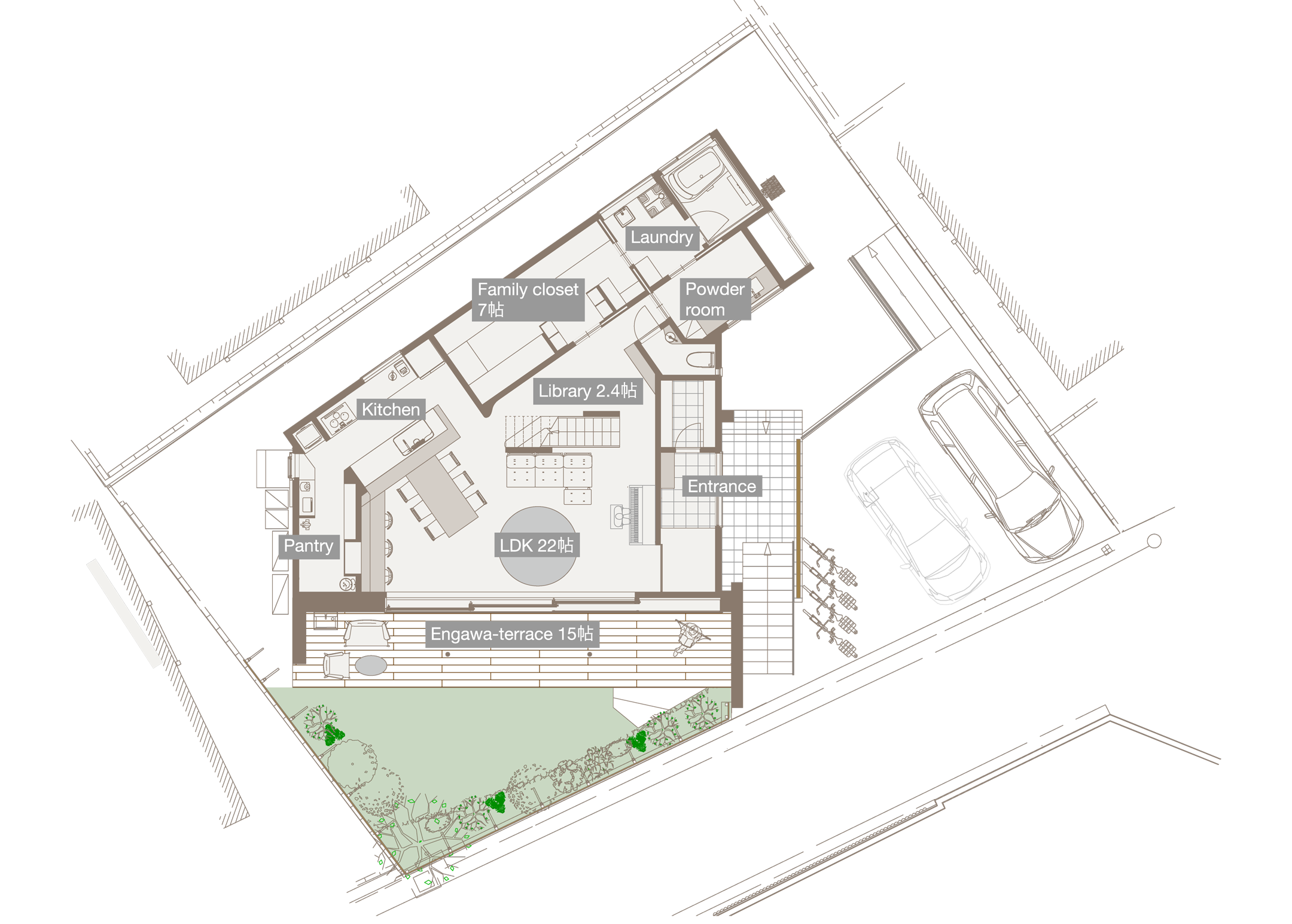 1F Floor Plan