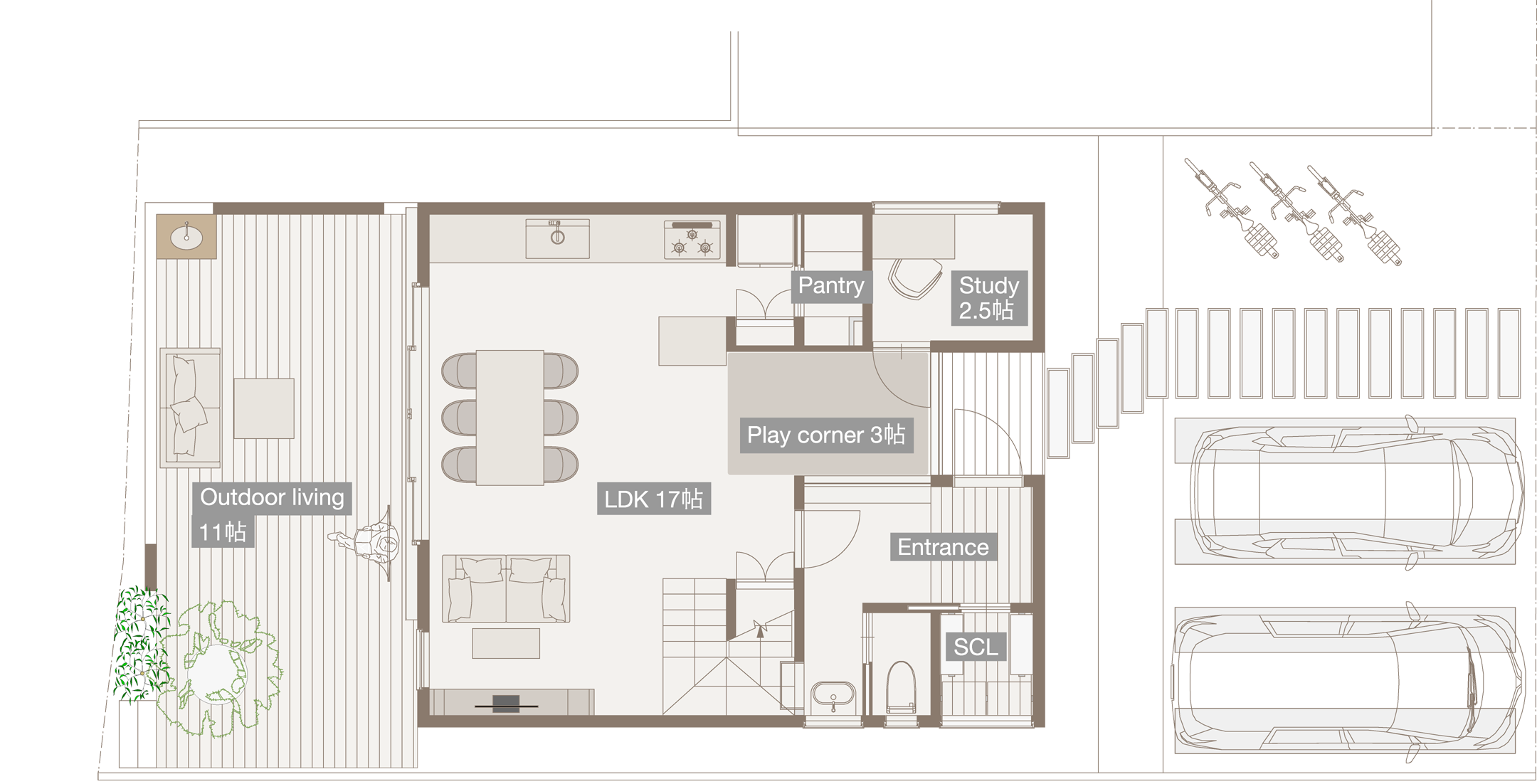 1F Floor Plan