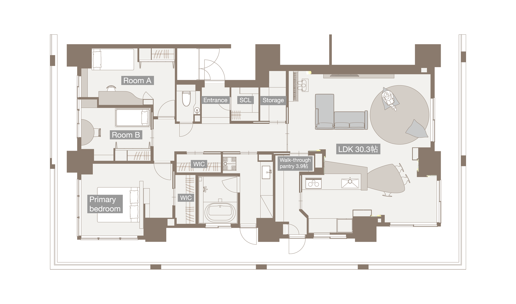 1F Floor Plan