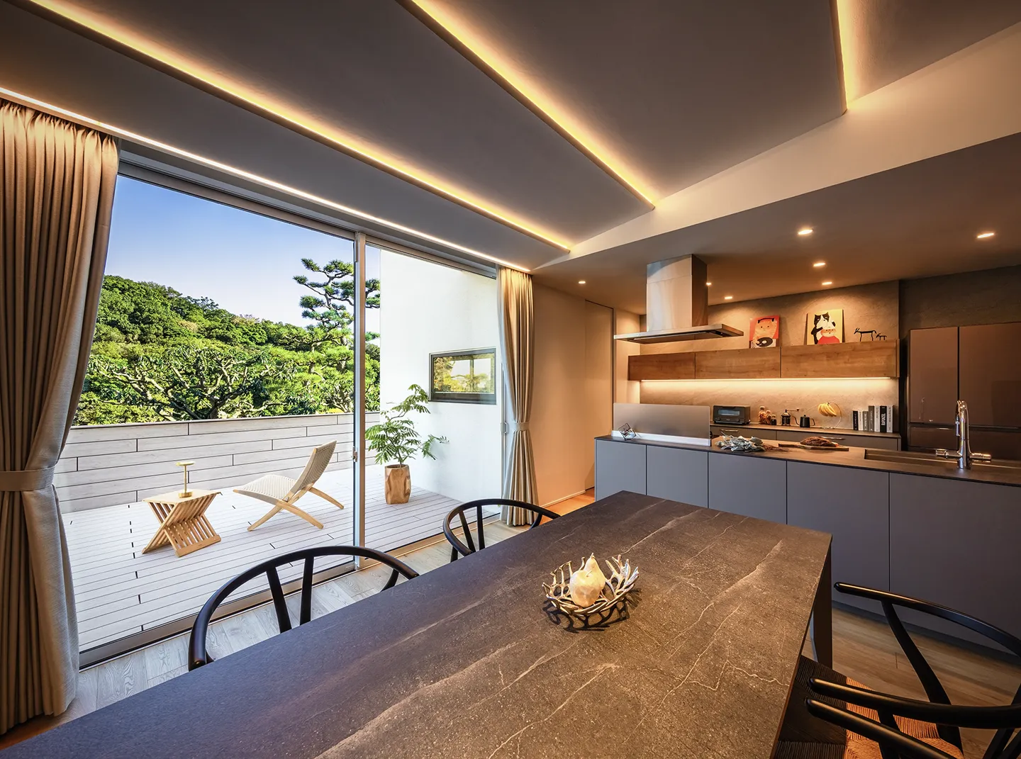 作品写真：上野芝・古墳をのぞむ終の住処｜世界遺産の森と暮らす